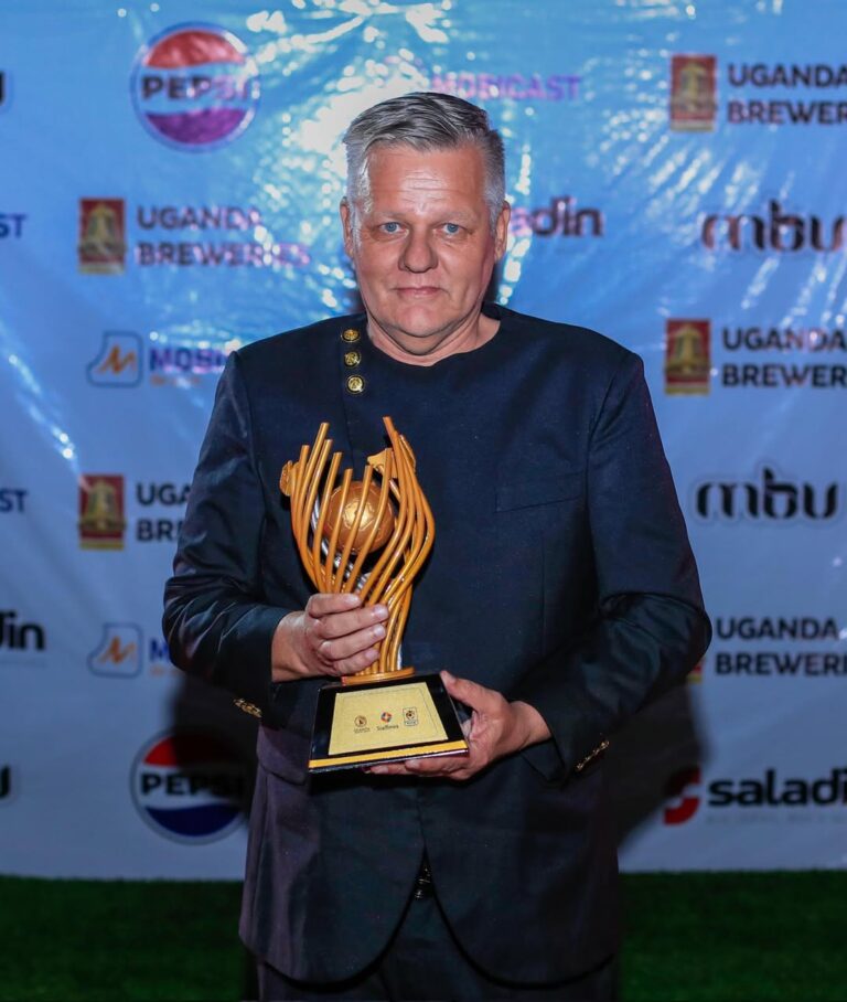 Coach Ivan Minnaert has been named the 2025-26 Uganda Premier League Coach of the Season after l