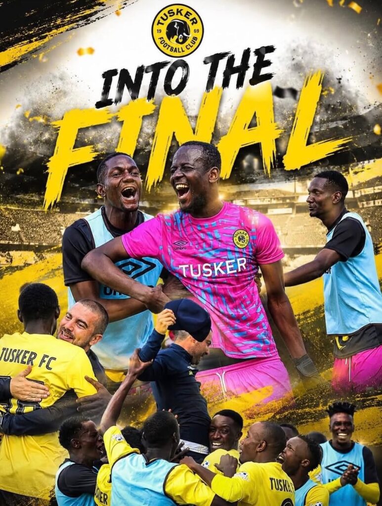 Pavel Ndzila yafashije Tusker FC kugera ku mukino wa nyuma wigikombe kigihugu 2026 KFK CUP n 1