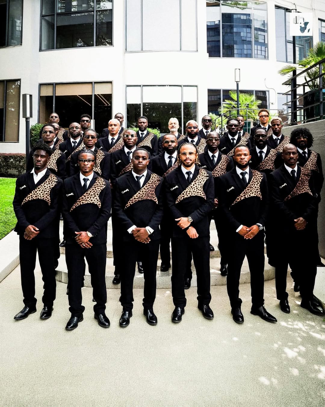 Ikipe y’Igihugu ya DRCongo yambaye imyenda irimo ibara ry’ingwe, yageze i Texas muri Leta Zunze