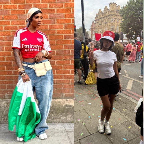 Tiwa Savage na Sheila Gashumba bitabiriye ibirori byo kwishimira igikombe cya Arsenal i London 15 Screenshot_20260601-093017_1