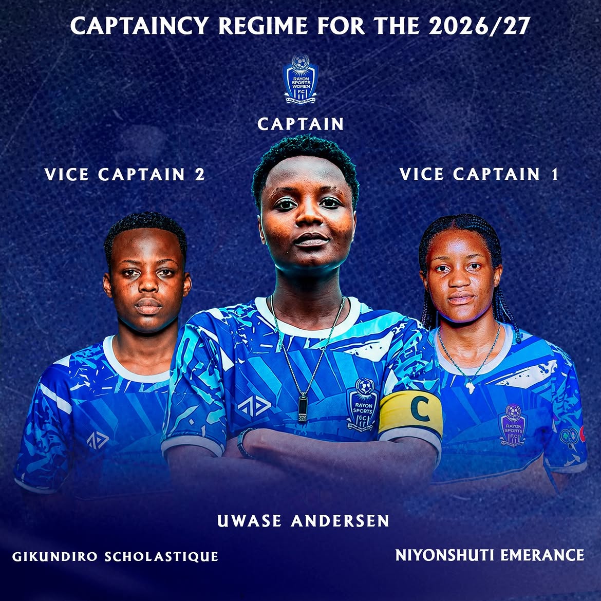 Rayon Sports WFC yabonye ba kapiteni bashya 1 1001795563